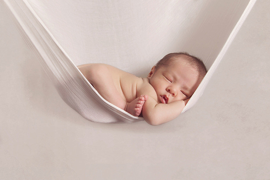 baby in hammock