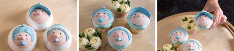 Baby Shower Bouquet Cakes