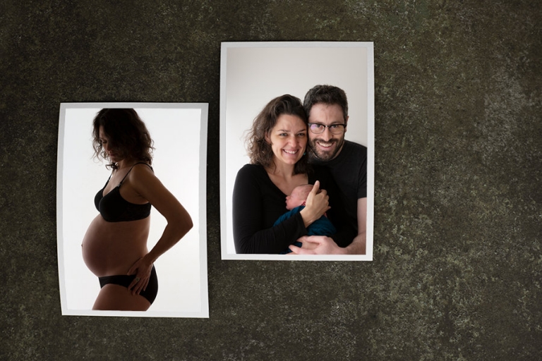 Maternity and newborn printed photos