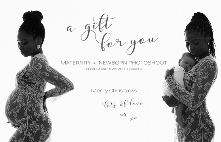 Gift Vouchers available for maternity and newborn photoshoots this Christmas