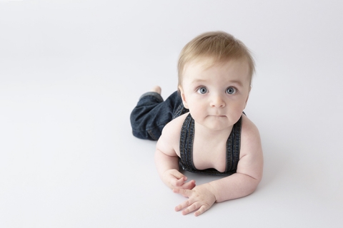 Tummy Time baby photoshoots, Paula Andrews Photography